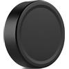 Haoge Copriobiettivo anteriore in metallo per fotocamera digitale Leica Q3-43 Q3 Q2 Q Type-116 Type116 Accessori per fotocamera digitale copriobiettivo nero Cap-LQ3-B