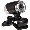LAURAG Webcam 480P Live Streaming Webcam 360 gradi girevole USB Webcam per PC Laptop Clip On Webcam per videoconferenze, riunioni, giochi, desktop, ufficio