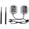 Zhjvihx Kit Trasmettitore e Ricevitore Video per Telecamera Wireless da 2,4 GHz, per Impermeabilizzazione di Camion per Autobus per Auto con Monitor per Telecamera AHD