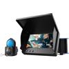 WAFOHSR Ecoscandaglio Portatile For Pesci, Acqua, Palmare, 1080P, LCD Da 4,3 Pollici, Fishfinder Subacqueo, Visione Notturna A 120°, Telecamera For La Pesca Immagini Ad Alta Definizione(15m)