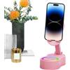 Generic Supporto Per Cellulare Con Altoparlante Base Tablet Audio Live Streaming | Stand Audio Wireless Per Telefono Con Luce RGB Registrazione video musica per viaggi casa camera
