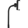 LJISEHG Supporto for telefono a collo di cigno regolabile da 15,7 con clip - Braccio filettato femmina da 1/4 for treppiedi e luci ad anello, nero(7.9 Female)