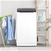 ROVSUN Lavatrice con caricamento dall'alto, 5 kg, con 8 programmi di lavaggio e 5 livelli d'acqua, piccola lavatrice silenziosa, 60-70 dB, timer 24H, 51 × 47 × 87 cm, bianco
