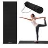 Gaiam Essentials Premium - Tappetino da yoga con fascia per tappetino da yoga, colore: nero, 172 cm x 50 cm x 1,4 cm