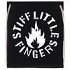 Vendax Stiff Little Fingers Nero Borsa da Palestra con Coulisse Black Drawstring Gym Bag