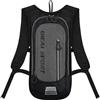 Outplea Zaino da ciclismo per uomo e donna, piccolo zaino da trekking impermeabile, 10 l, traspirante, leggero, con cinghia toracica, per MTB, bicicletta, arrampicata, sci, grigio