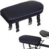YUPZAR 1 Pezzi Sella Bici Comoda, Sedile Posteriore Bicicletta, Sellino Posteriore Bici In Pelle PU, Altamente Elastica, Morbida e Confortevole, Impermeabile Ecuscino Cuscino per Bicicletta