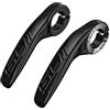 HOUSON estremità del manubrio della bicicletta, manopole del manubrio MTB estremità manubrio manopole mountain bike bici da strada manubrio fine 22,2 mm