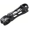 Axorafow Attacco manubrio regolabile per bici pieghevoli da strada, forcella da 25,4 mm, manubrio da 31,8 mm, 90 mm, estensione 180 mm, lunghezza centrale ± 30°, angolo in lega di alluminio 6061