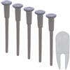 AUXPhome Fitness Esercizio Sport Yoga Ball gonfiabile Bed Pool Tappo aria Plug Plug Puller | Tappo di ricambio | Kit adattatore pin valvola