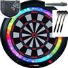 GranBoard GRAN BOARD 3s LED BluetoothDartboard (blu) con staffa speciale & ChoukouTip100pics & DartsSet