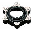 R&K Rk - Adattatore per montaggio a disco con 6 fori internazionali su mozzi Shimano Center Lock - Nero