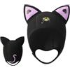 Generic Cappuccio subacqueo per immersioni, cuffia termica in neoprene con orecchie di gatto, cuffia da nuoto per surf, cappuccio impermeabile isolato per snorkeling, sport subacquei, uomini e donne, nuoto in