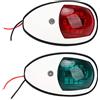 VGEBY Luce di Navigazione Marina da 2 Pezzi, Luci di Navigazione per Apparecchiature Elettriche IP66 Luce per Yacht per Luci di Via per Barca LED Luci di Via per Barca LED Luci di Via per Barca LED