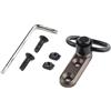 GLECTICAL QD Sling Swivel Monte Adattatore, Montaggio Tattico su Guida Sling per Mlok/Keymod Rail System (Abbronzatura)