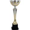 Hole Gadget Coppa Trofeo Personalizzati, Premiazioni Singole o in Set Completi, Sportivi per Eventi, Calcio, Fantacalcio, Basket, Padel, Personalizzabile su Targhetta cod. 10.061 (40 cm)