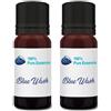 CARE + PROTECT Ricarica Blue Wash - 100% Essenza Pura per Sfere di lana per asciugatrice (Confezione da 2)