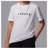 Jordan Nike Jordan Wordmark Emb Crew T-Shirt M/M Bianca Scritta Junior
