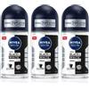 Nivea Men Black & White Invisible Original 3x50 ml