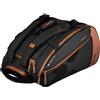 NOX Borsa per racchette NOX Luxury Open Series Black/Brown Padelbag