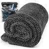 Airlab XL Panno Microfibra Asciugatura Auto Moto Professionale 1200GSM, 60x40 CM Asciugamani Assorbenti Senza Aloni Rapido Lavaggio Catturapolvere Lucidatura, Panni Stracci Pulizia Vetri Cucina Bagno