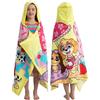 Paw Patrol Asciugamano Mare Bambini, Accappatoio Bambina Con Marshall E Skye, Telo Mare Cotone Per Piscina, Giallo One Size
