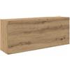 vidaXL Mobiletto da Bagno Rovere Artigianale 8100x25x40 cm Truciolato, Armadio a Muro da Bagno, Armadio da Bagno a Muro, Armadio da Bagno a Parete