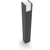 Philips Lighting Lampione LED Arbour, per Esterni, Medio, 6W, Luce bianca Fredda, Nero