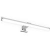 Briloner Leuchten - Lampada a LED per specchio, cromata, 6 Watt, 600 lumen, 4000 Kelvin, IP23
