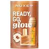 Nuxe - Ready Go Glow Set Huile Prodigieuse Or + Gloss Labbra Al miele + Elastico Capelli Confezione 3 Pezzi