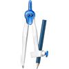 WONDAY - Bussola Canon Bicolore con Matita in Plastica - Per scolari, Disegno Tecnico e Geometria