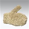 Koh-I-Noor Guanto Massaggio, Koh-i-noor, Serie Benessere, in fibra naturale, a ma : Disponibilità - Da ordinare, Finitura - Beige