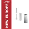 Inda accessori bagno Porta scopino a pavimento o a parete collezione New Europe Inda art.AV : Disponibilità - A magazzino, Finitura - Cromo