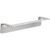 Colombo Design Porta salviette lineare Colombo serie Over satinato con tasselli : Dimensione - 30 cm, Disponibilità - Da ordinare, Finitura - Inox spazzolato