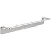 Colombo Design Porta salviette lineare Colombo serie Over satinato con tasselli : Dimensione - 45 cm, Disponibilità - Da ordinare, Finitura - Inox spazzolato