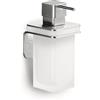 Colombo Design Porta sapone Colombo serie Over art.B9328 tasselli : Disponibilità - Da ordinare, Finitura - Inox spazzolato