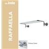 Inda accessori bagno Portateli hotel INDA Raffaella 56x25x9 A32680 : Disponibilità - Da ordinare, Finitura - Cromo