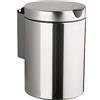 Inda accessori bagno Portarifiuti con coperchio a parete collezione Hotellerie Inda, inox a : Dimensione - 3 litri, Disponibilità - Da ordinare, Finitura - Inox