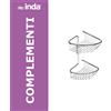 Inda accessori bagno Griglia doccia angolare doppia, Inda art.AV0320CR : Dimensione - 20 cm, Disponibilità - Da ordinare, Finitura - Cromo