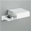 Colombo Design Porta rotolo Colombo serie Look con coperchio : Disponibilità - Da ordinare, Finitura - Bianco opaco
