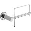 Colombo Design Porta rotolo Colombo serie Plus versione destra : Disponibilità - Da ordinare, Finitura - Inox spazzolato