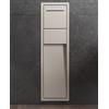 Inda accessori bagno Modulo con porta rotolo e idroscopino in acciaio INDA linea My Secret : Disponibilità - Da ordinare, Finitura - Beige