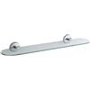 Inda accessori bagno Mensolina bagno con ripiano in vetro, Inda collezione Colorella art.A2 : Dimensione - 60 cm, Disponibilità - A magazzino, Finitura - Cromo