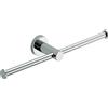 Colombo Design Porta rotolo doppio Colombo serie Plus W4990 : Disponibilità - Da ordinare, Finitura - Inox spazzolato