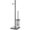 Colombo Design Piantana wc colombo serie portofino b3218 cromo : Disponibilità - Da ordinare, Finitura - Cromo, Tipologia - Con porta rotolo e scopino