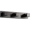 Colombo Design Porta abiti appendino multiplo Colombo serie Look con gancio : Disponibilità - Da ordinare, Finitura - Grigio opaco