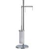 Colombo Design Piantana wc colombo serie plus w4935 cromo : Disponibilità - Da ordinare, Finitura - Cromo, Tipologia - Con porta rotolo e scopino