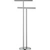 Colombo Design Piantana lavabo colombo con bracci fissi serie plus w4938 cromo : Disponibilità - Da ordinare, Finitura - Cromo, Tipologia - Con portasalviette fisso