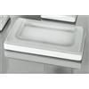 Colombo Design Porta sapone da appoggio Colombo serie Look : Disponibilità - Da ordinare, Finitura - Bianco opaco