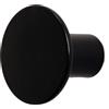 Inda accessori bagno Porta abiti INDA One diametro 4cm sganciabile AV120A : Disponibilità - Da ordinare, Finitura - Nero opaco